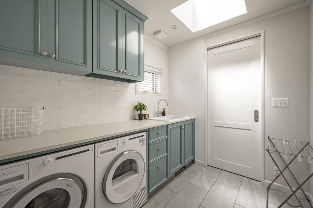 ランドリールーム×造作家具