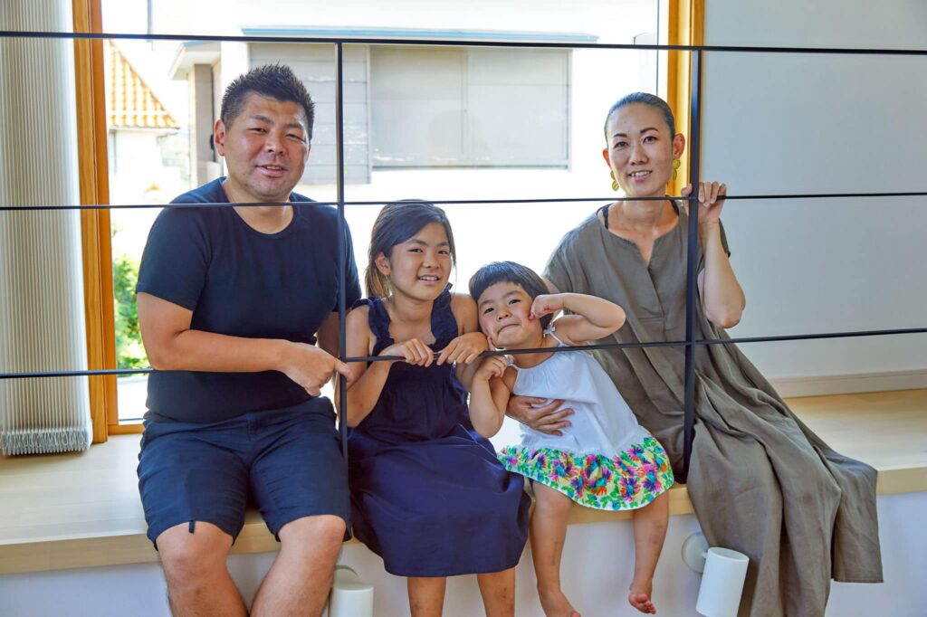 「いいなぁ」としみじみ思える我が家。ここで過ごす時間がいちばんの財産です。