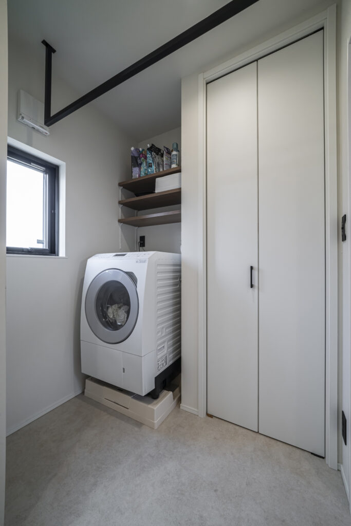 時短になるランドリースペース