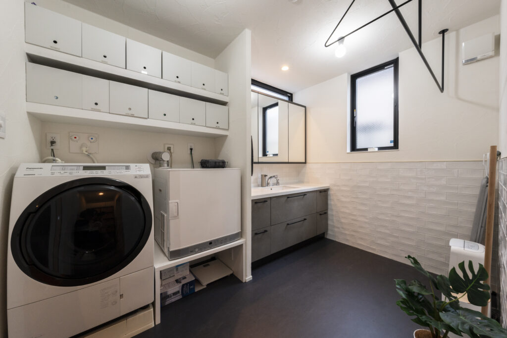 乾太くんのある洗面＆ランドリー