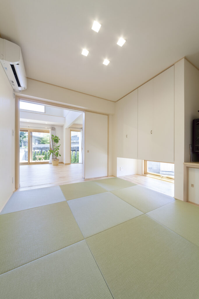 床暖房×畳コーナー