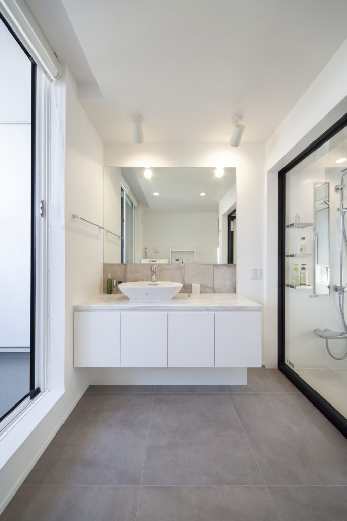 ホテルライクな洗面台