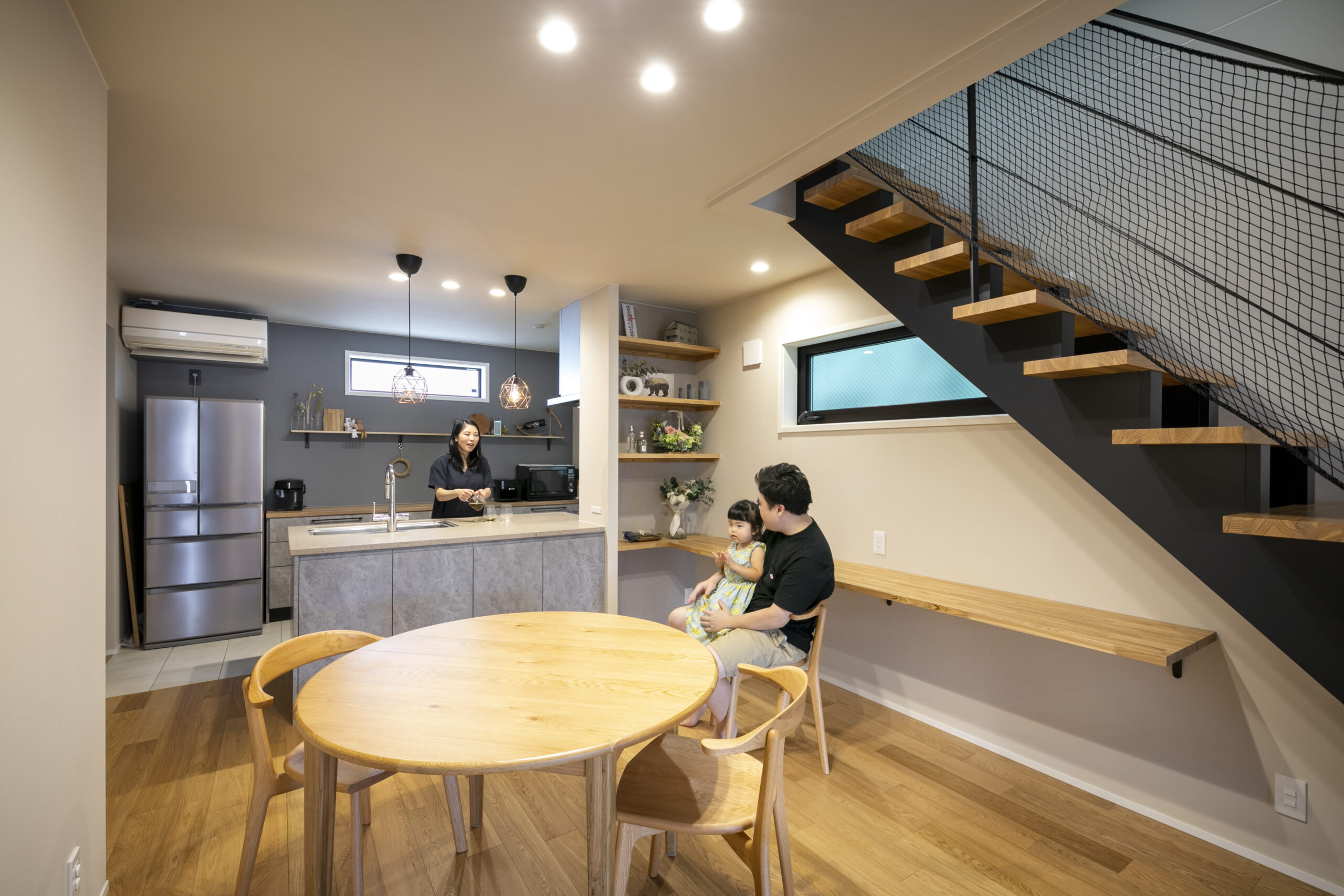 丁寧で誠実な対応があったから安心感をもって家づくりができました。