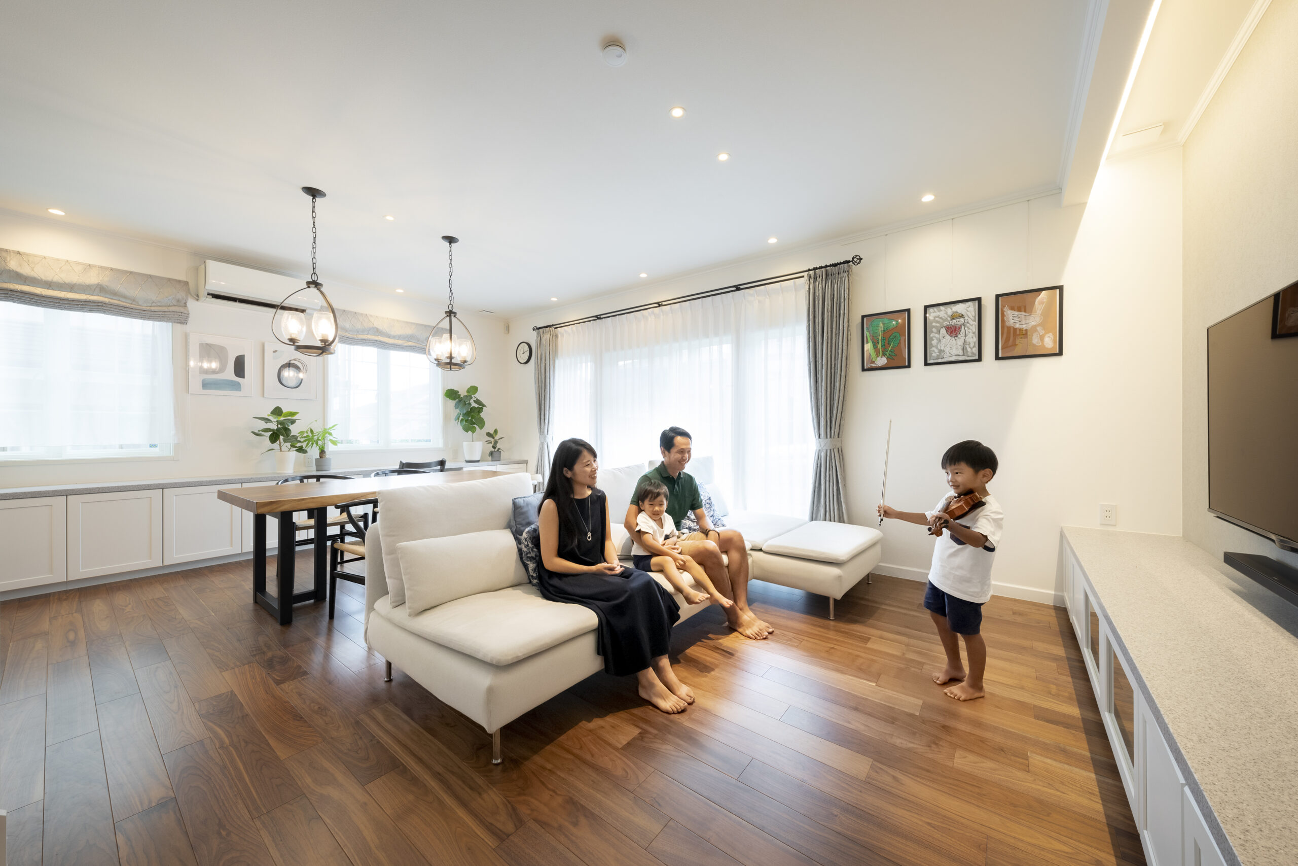 多くの「こだわり」を作り手と一緒に叶えることができた住まい。