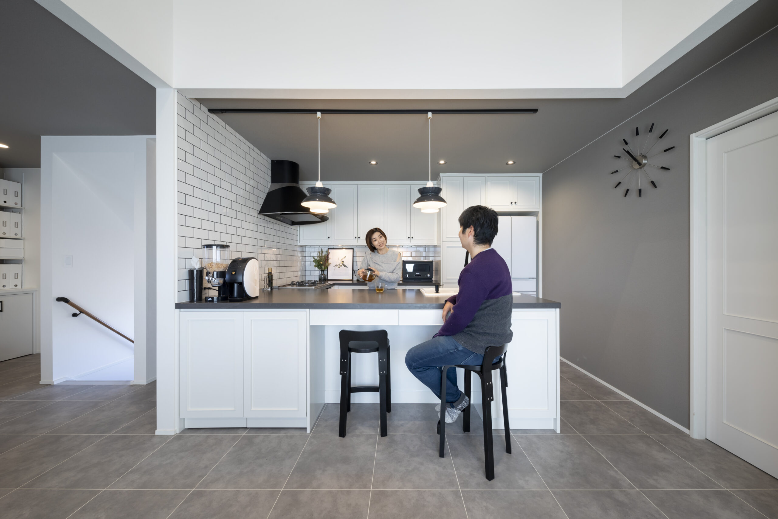 驚いたのは設計の自由度の高さ！憧れていたインテリアがぴったりはまる理想の住まいになりました。