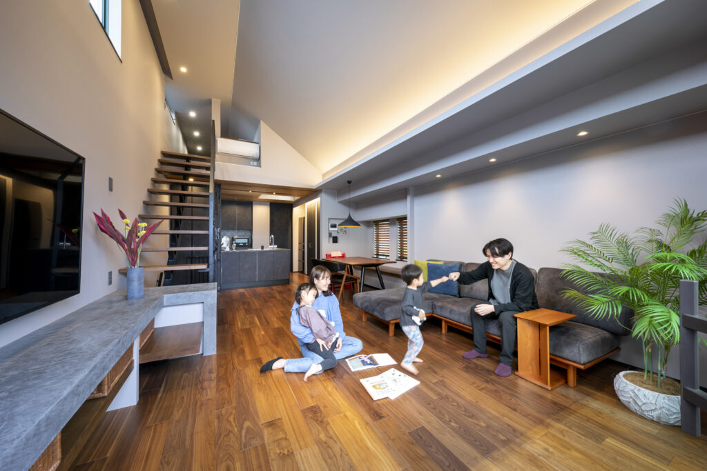 建築家とハウスメーカーの良さが融合した居心地の良い住まいが実現できました。