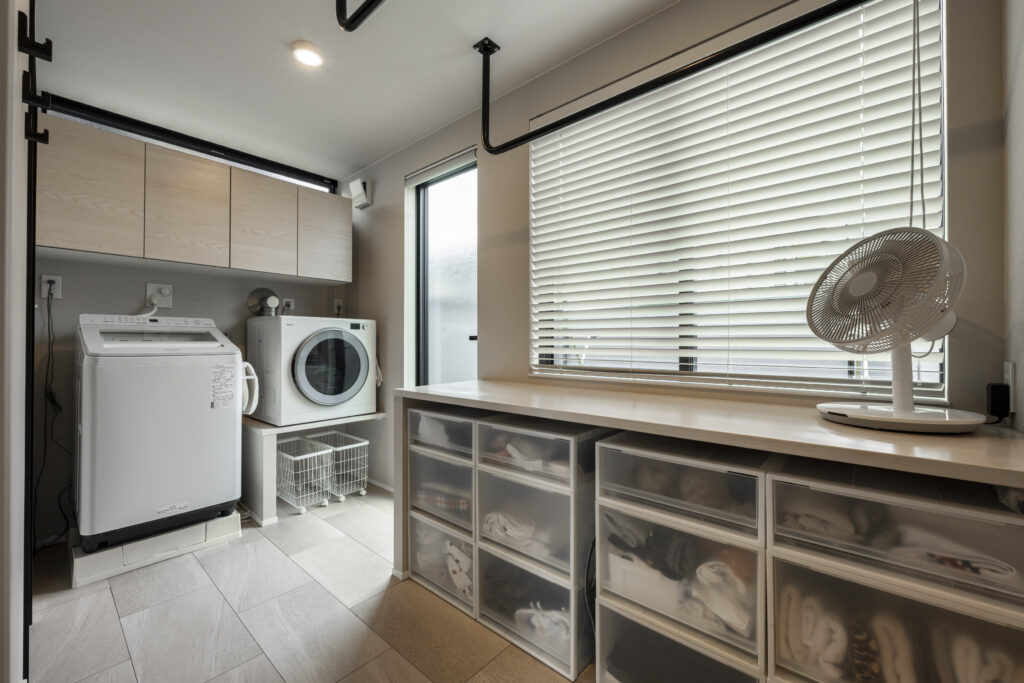 乾太くんのある家事ラクなランドリールーム