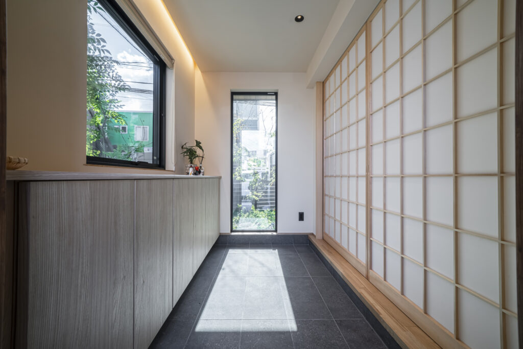 ジャパンディの玄関ホール